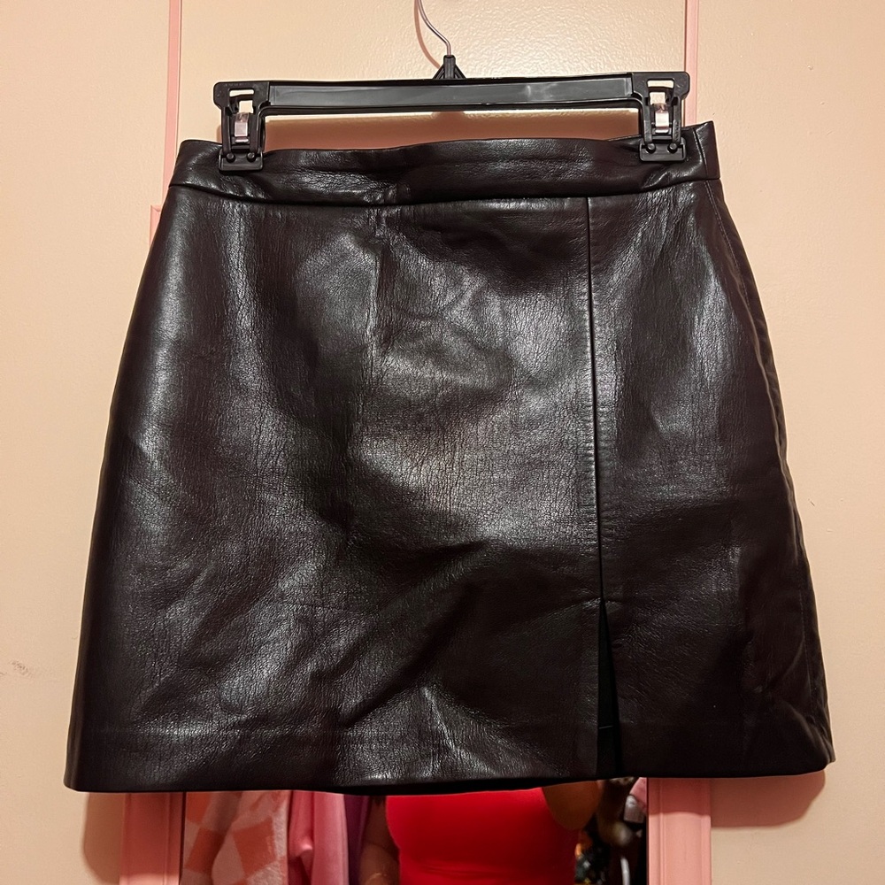 Wilfred Black Mini Skirt